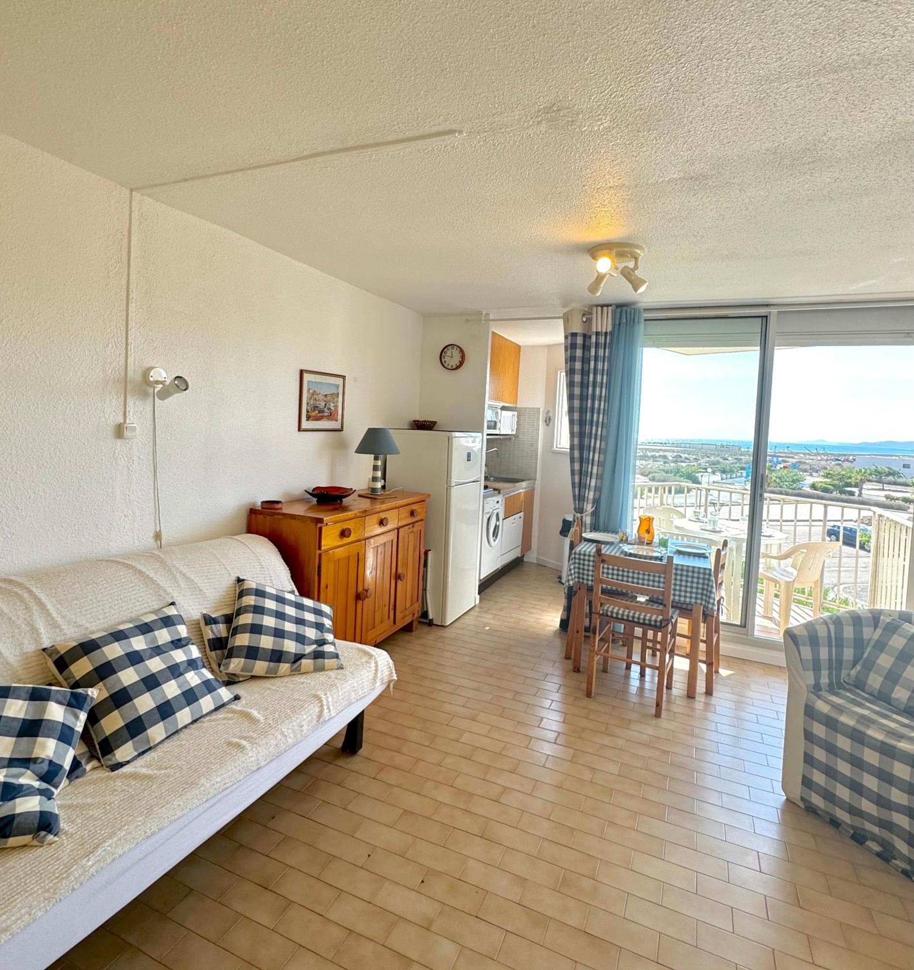 Studio 3 Personnes Acces Direct Plage - Parking Prive - 3Tvp30 Le Barcarès المظهر الخارجي الصورة