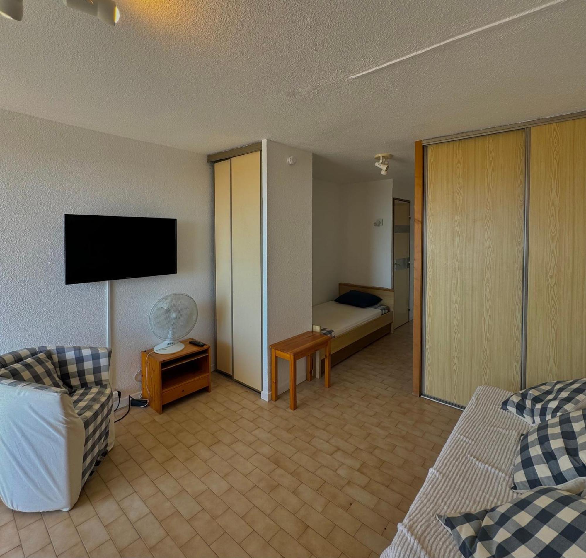 Studio 3 Personnes Acces Direct Plage - Parking Prive - 3Tvp30 Le Barcarès المظهر الخارجي الصورة